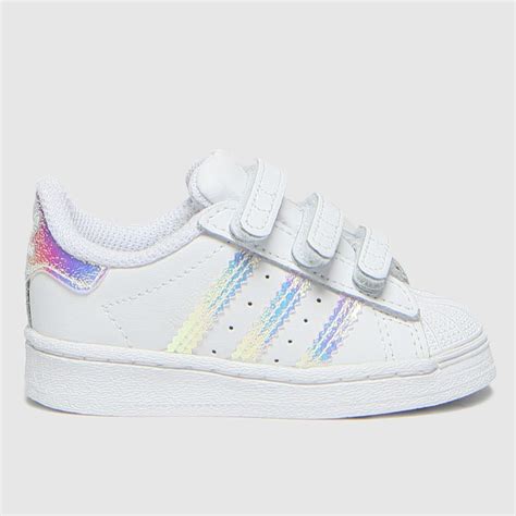 adidas superstar kinder weiß silber|Adidas kids shoes.